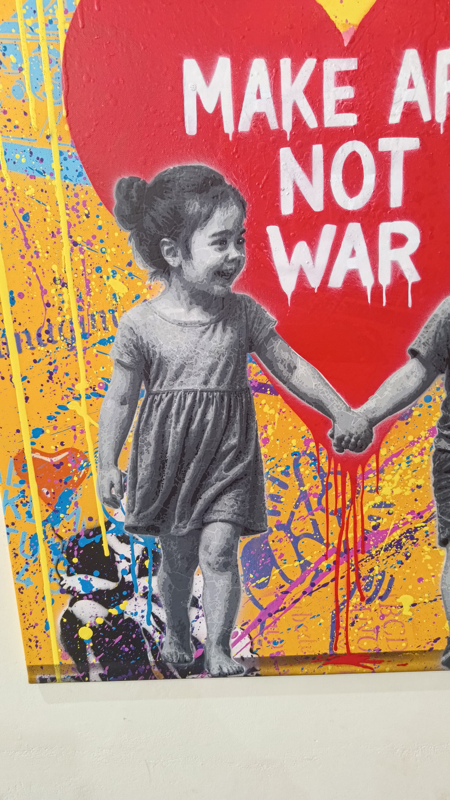 Make art. Not war. ❤️